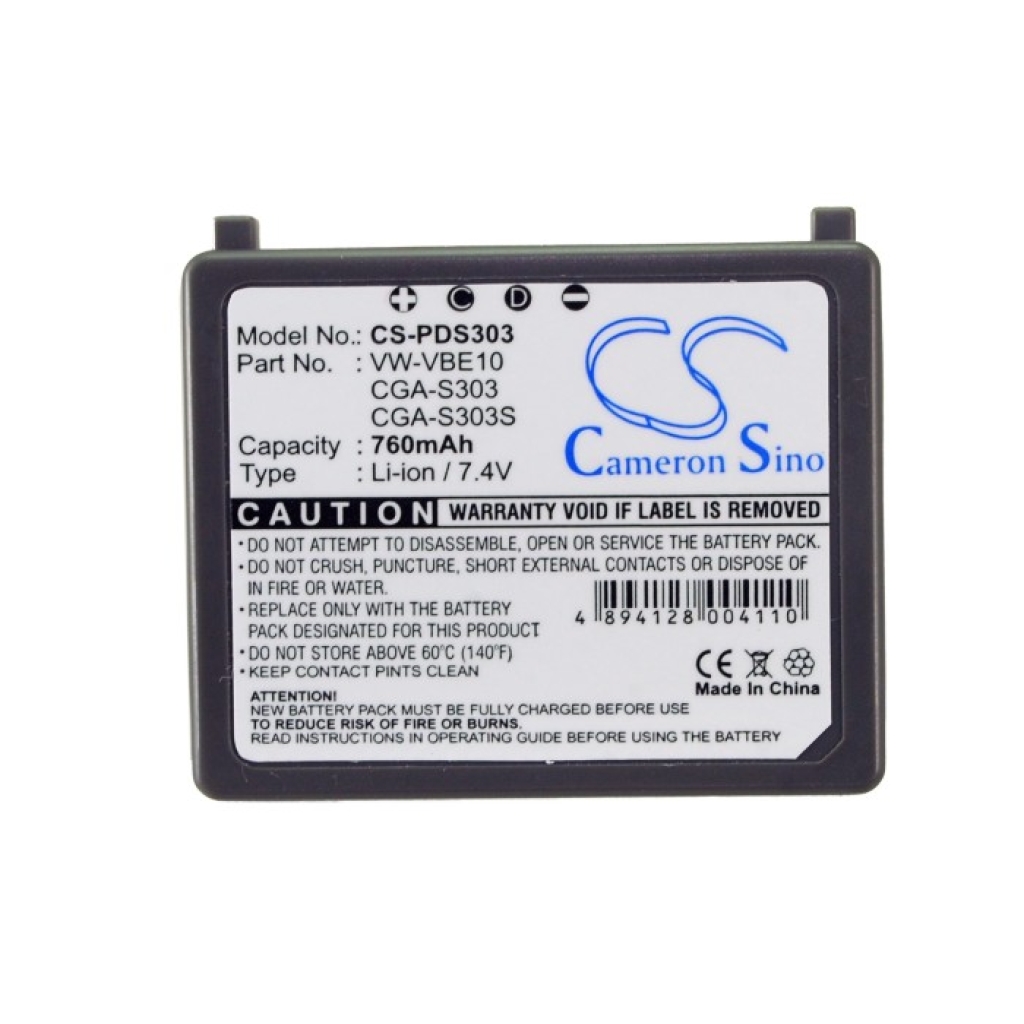 Camera Battery Panasonic CS-PDS303