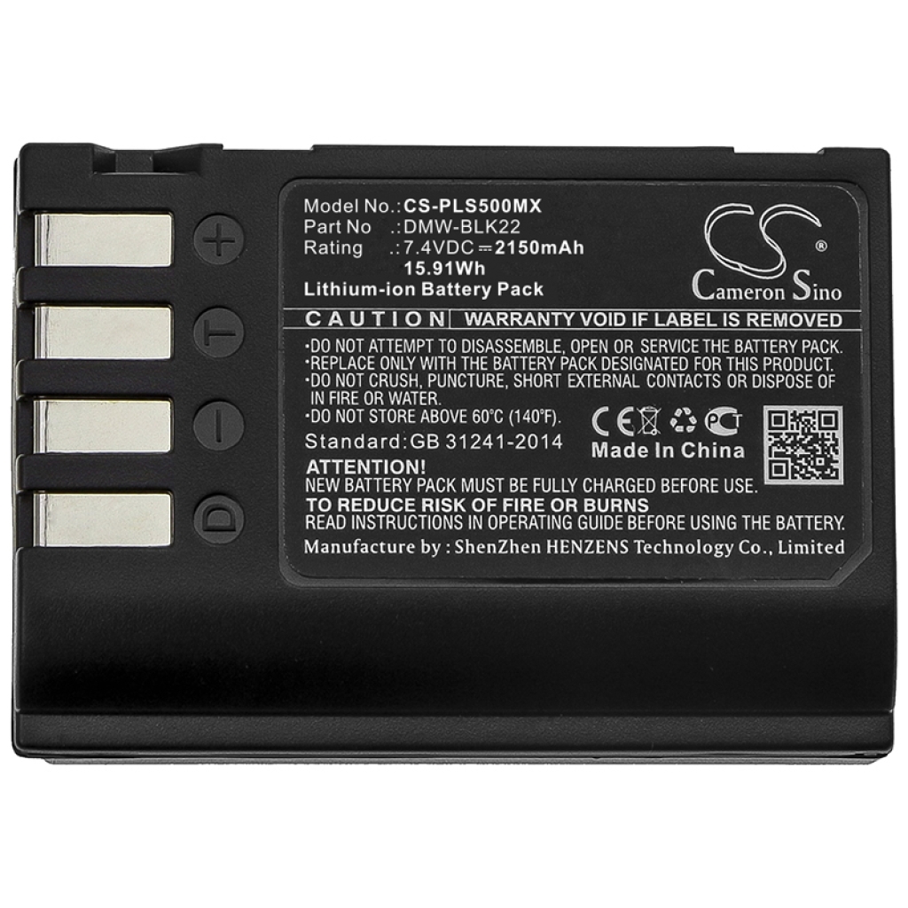 Camera Battery Panasonic CS-PLS500MX