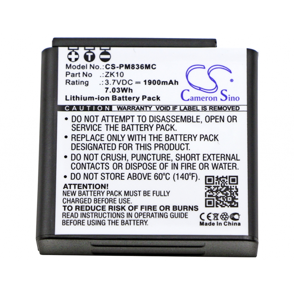 Camera Battery Polaroid CS-PM836MC
