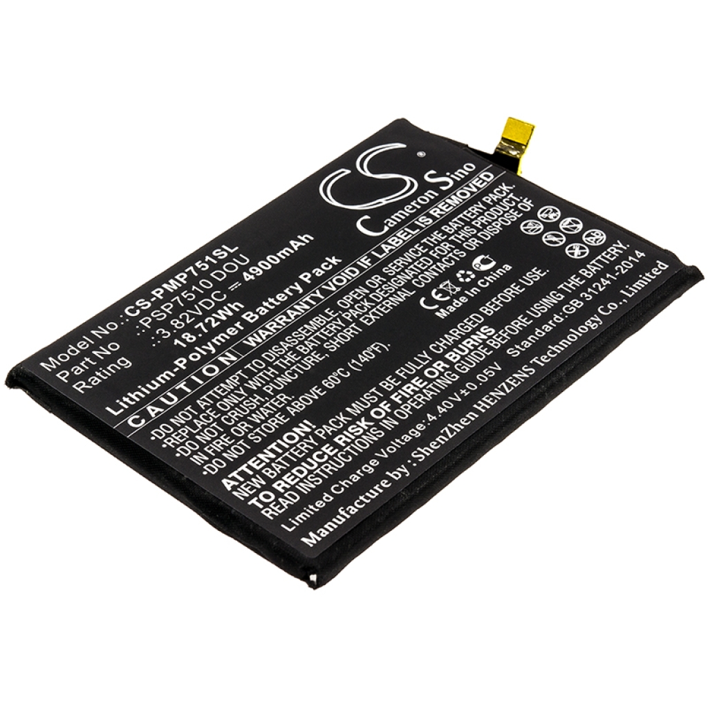 Mobile Phone Battery Prestigio CS-PMP751SL