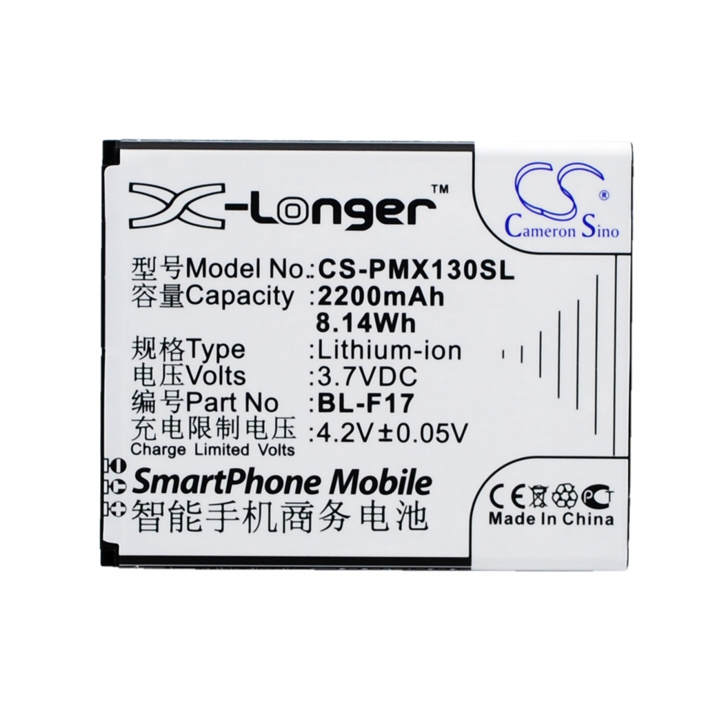 Mobile Phone Battery Phicomm X130V (CS-PMX130SL)