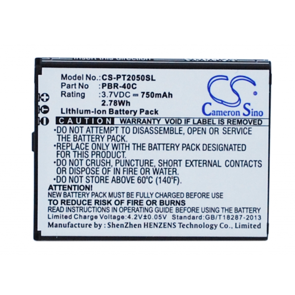 Mobile Phone Battery Pantech CS-PT2050SL