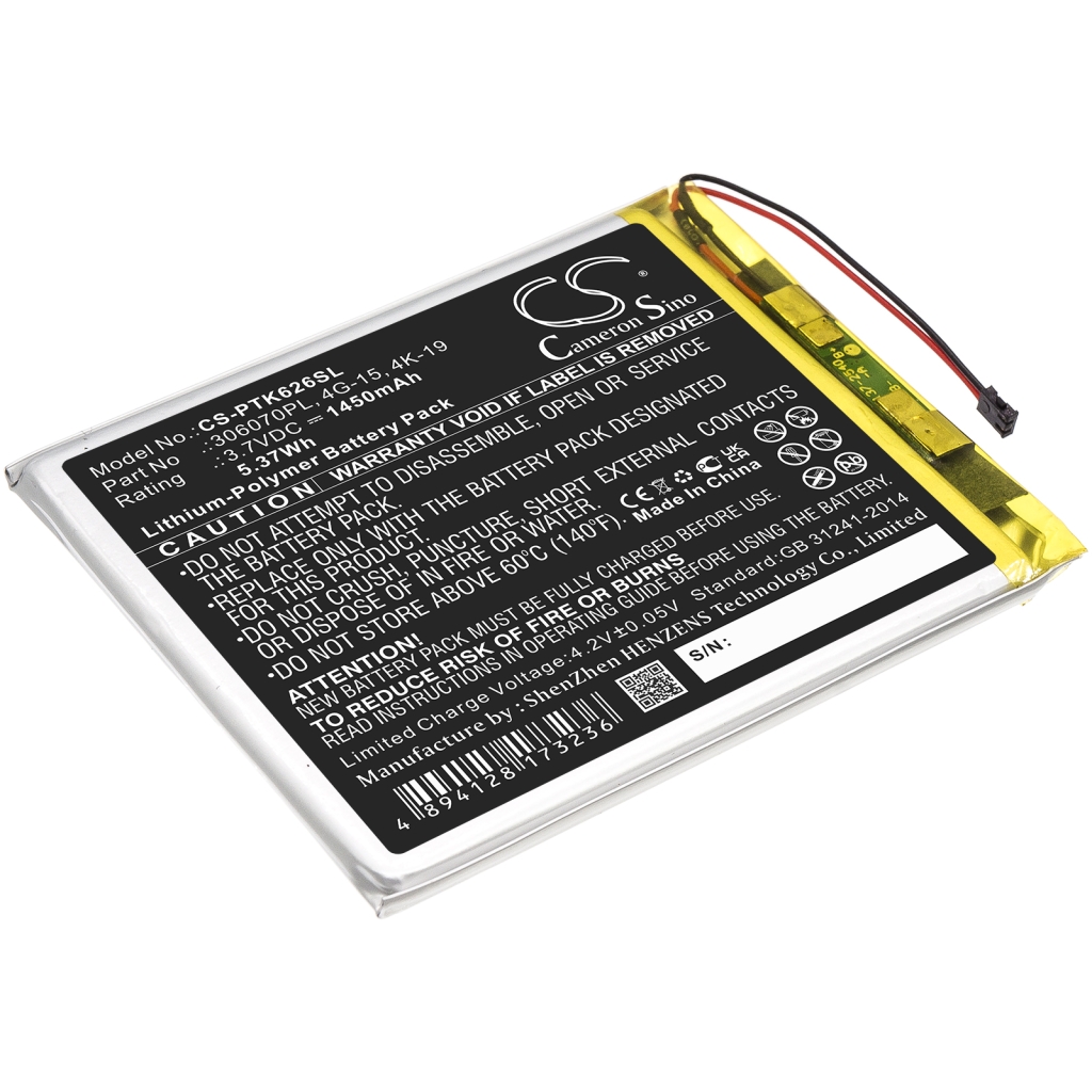 Ebook, eReader Battery Digma R657 (CS-PTK626SL)