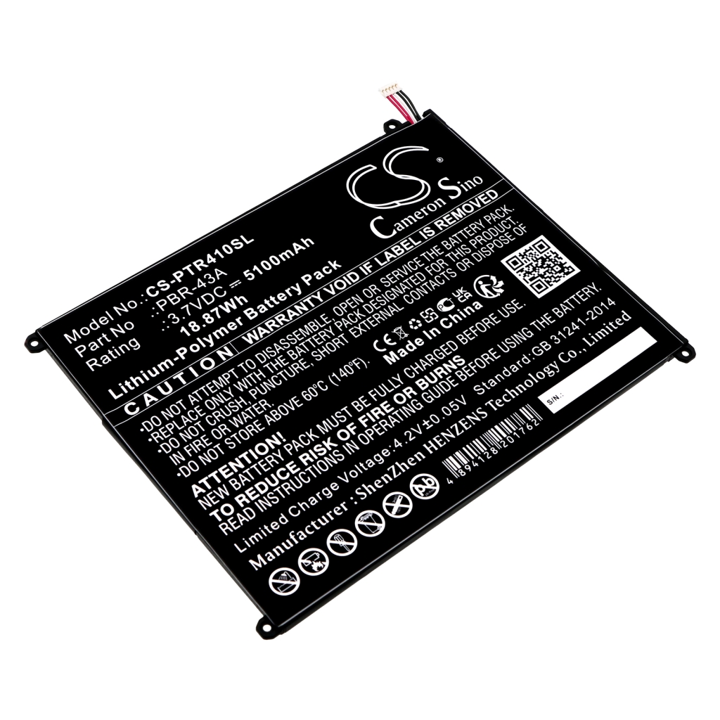 Tablet Battery Pantech CS-PTR410SL