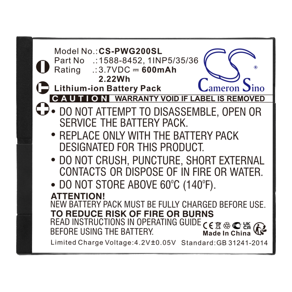 Wireless Headset Battery Panasonic CS-PWG200SL