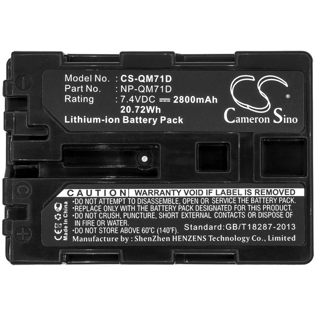 Camera Battery Sony CS-QM71D