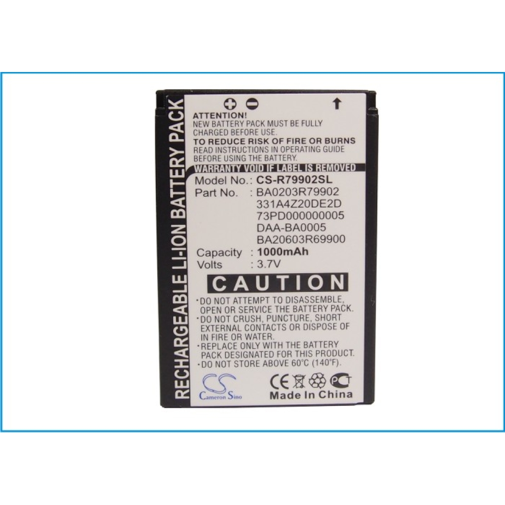 Battery Replaces BA20203R79902