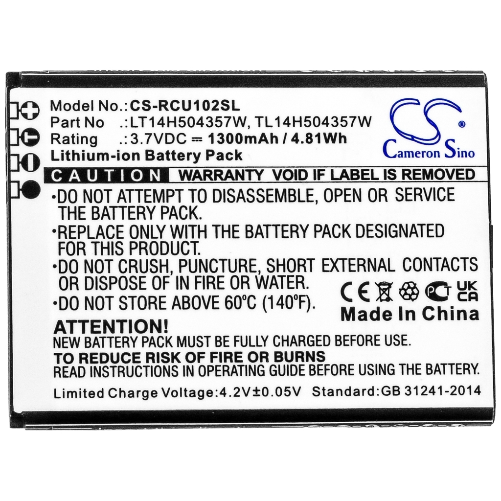 Battery Replaces TL14H504357W