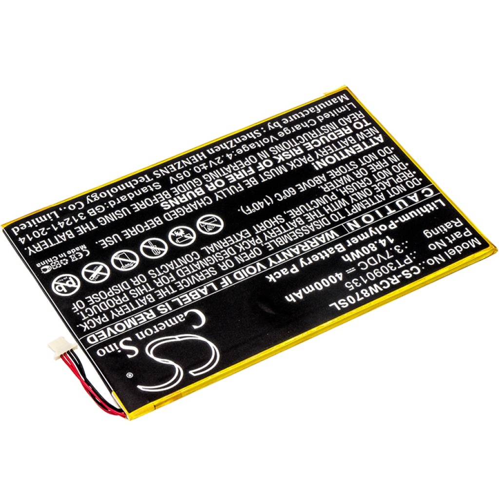 Tablet Battery Rca RCT6513W87M (CS-RCW870SL)