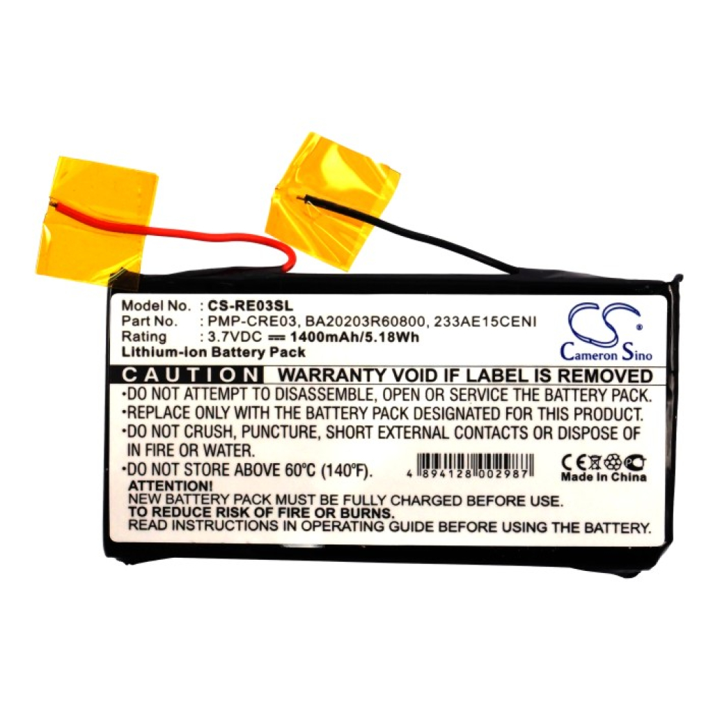 Battery Replaces PMP-CRE03