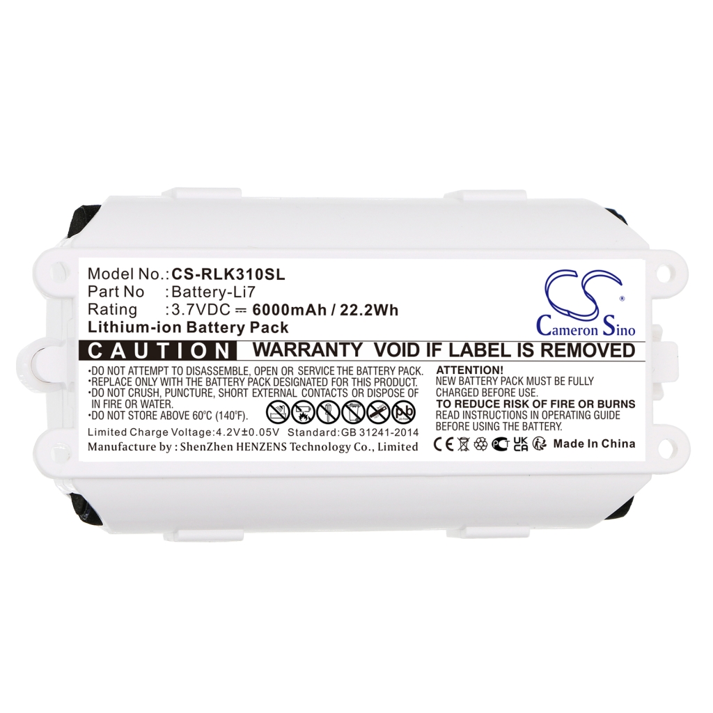 Home Security Camera Battery Reolink CS-RLK310SL