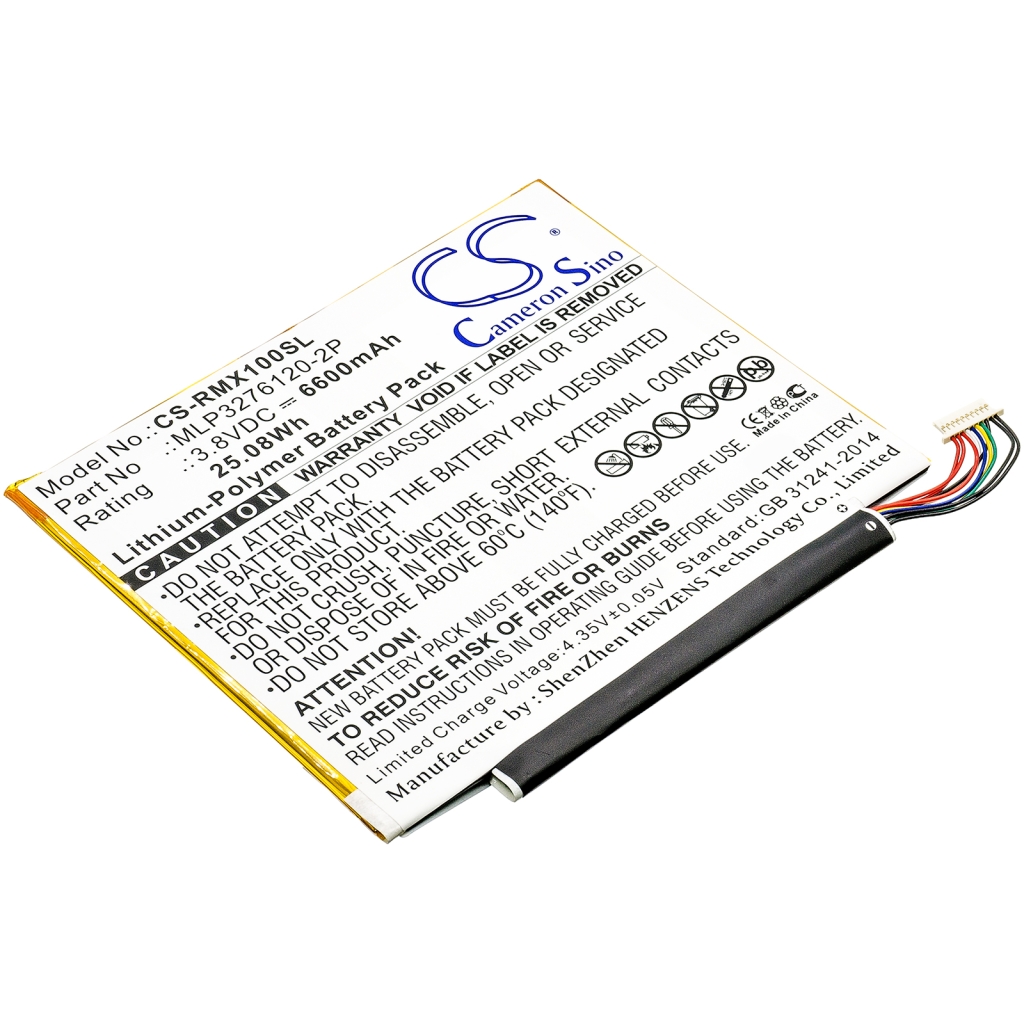 Tablet Battery Verizon CS-RMX100SL