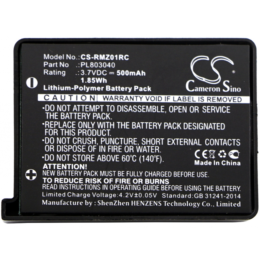 Keyboard Battery Razer CS-RMZ01RC