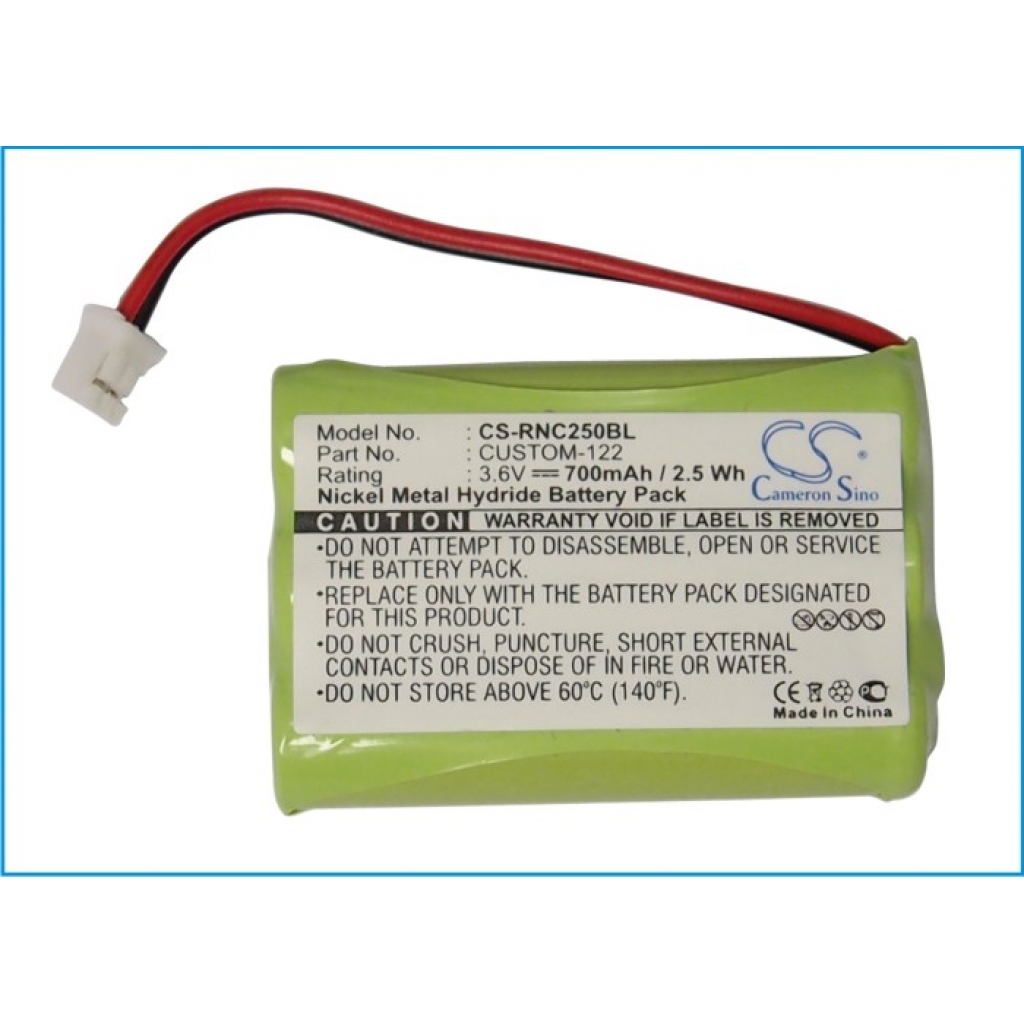 Payment Terminal Battery Resistacap Inc CS-RNC250BL