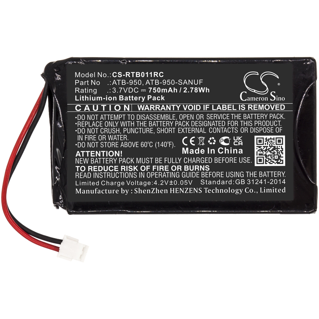 Remote Control Battery RTI CS-RTB011RC