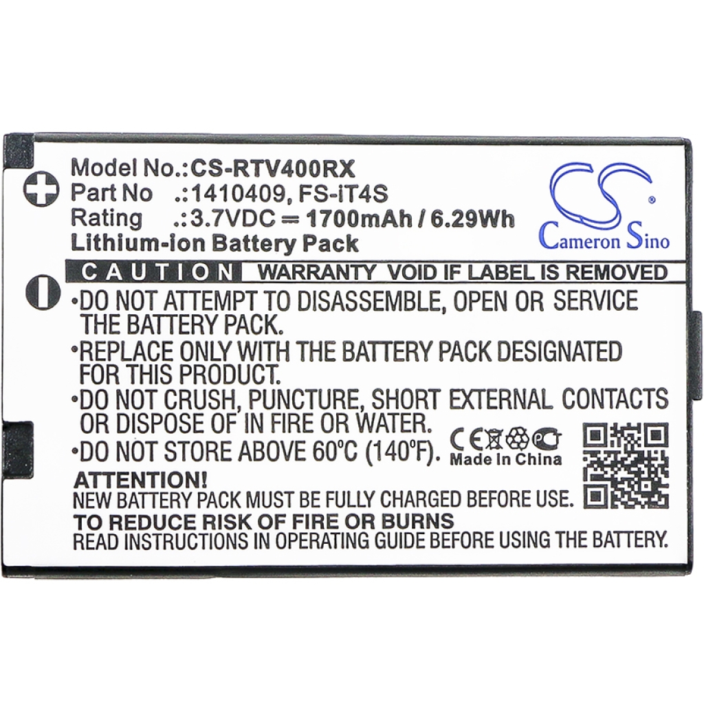 Batteries for airsoft and RC Reely CS-RTV400RX