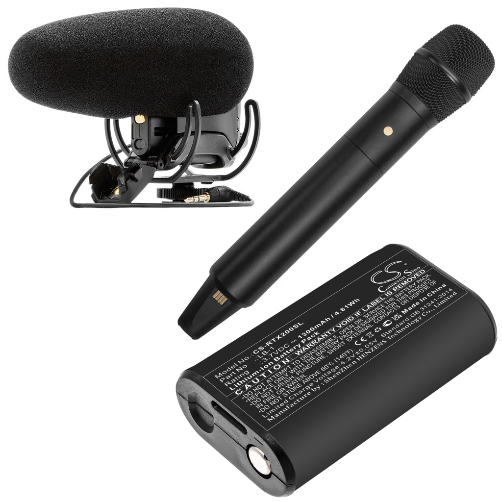 Microphone battery Rode CS-RTX200SL