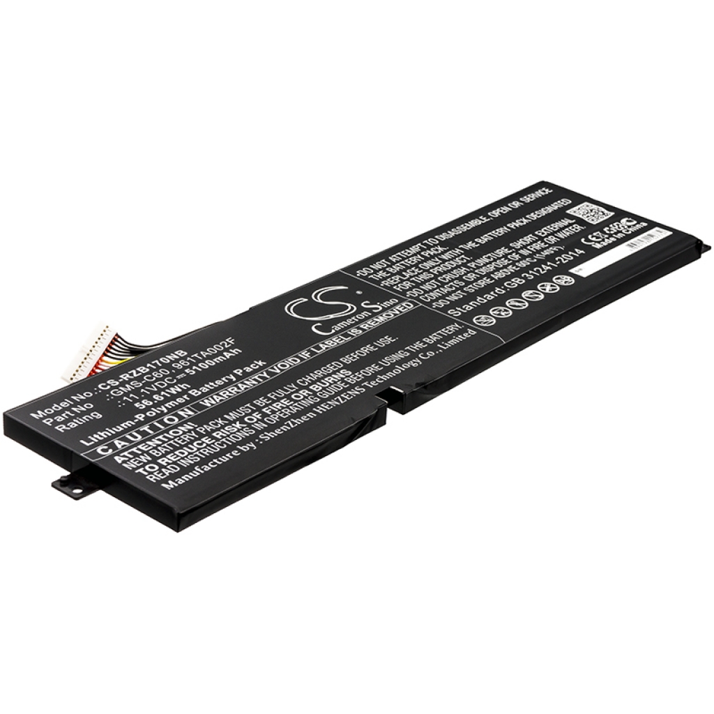 Notebook battery Razer Blade Pro 17 2012 (CS-RZB170NB)