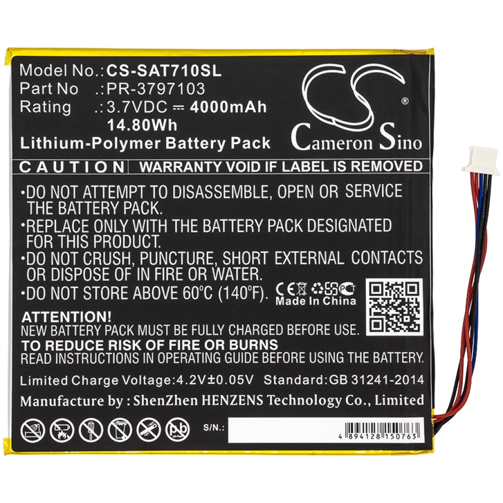 Battery Replaces PR-3797103