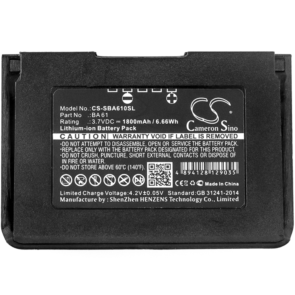 Battery Replaces B61