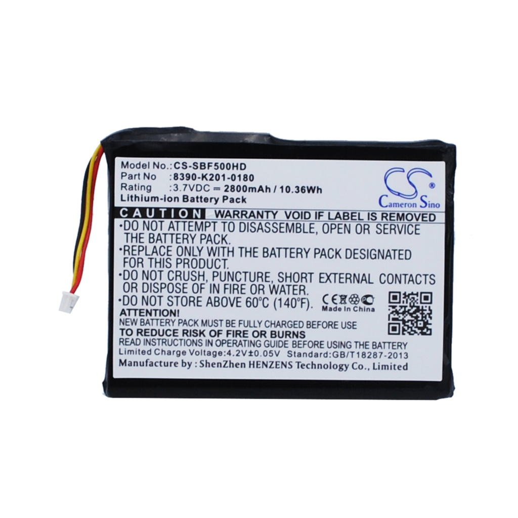 Battery Replaces 8390-K201-0180