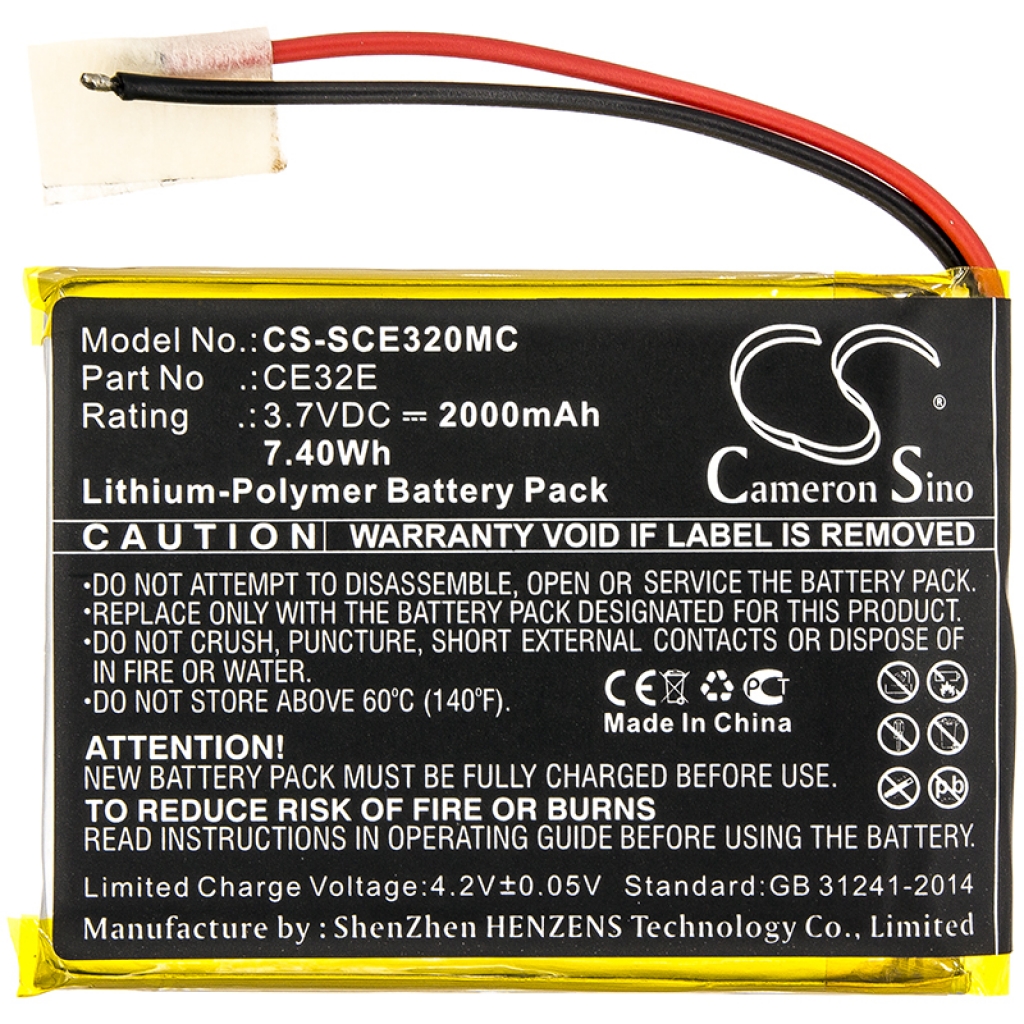 Camera Battery Safety vision CS-SCE320MC