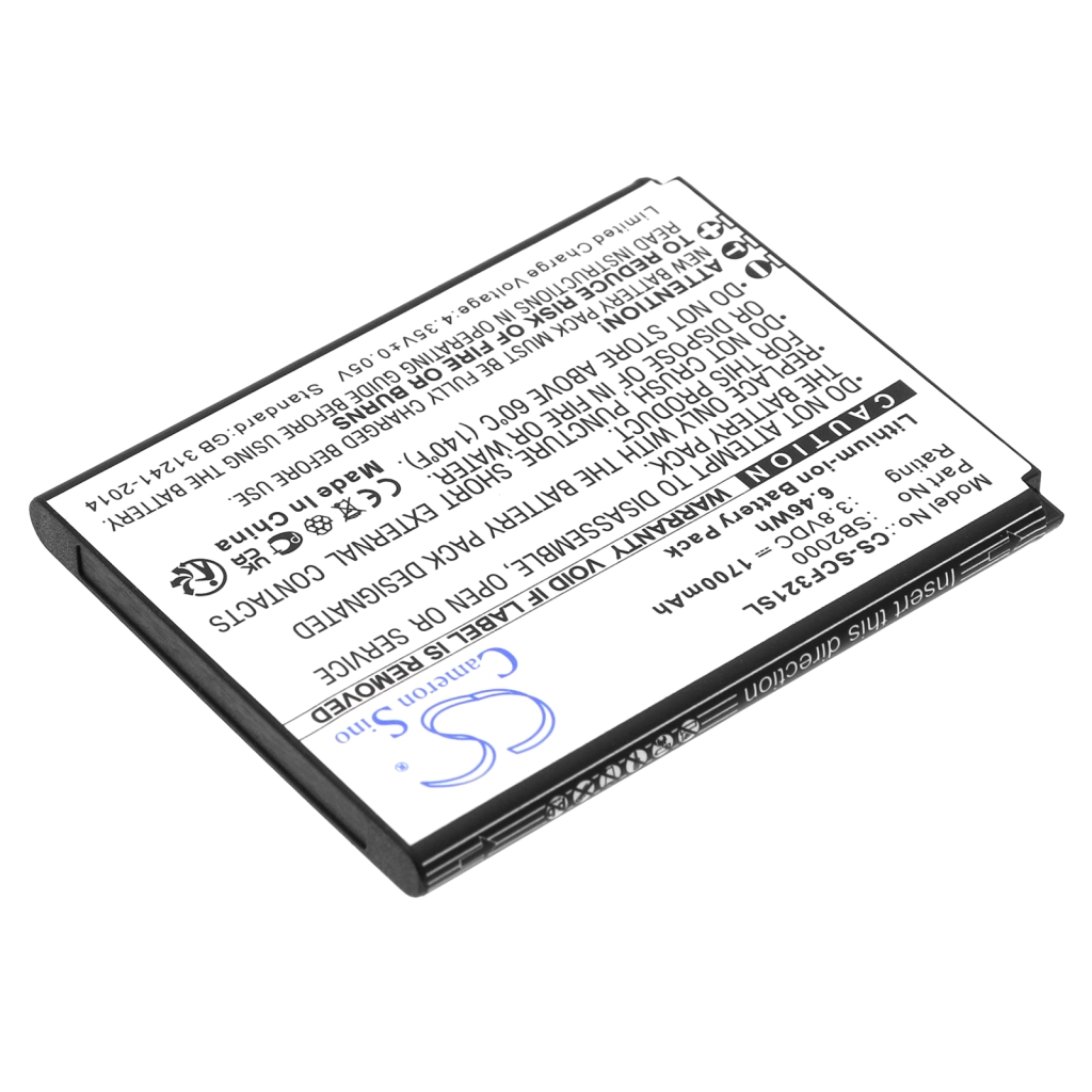 Mobile Phone Battery Schok Flip SC3218B (CS-SCF321SL)