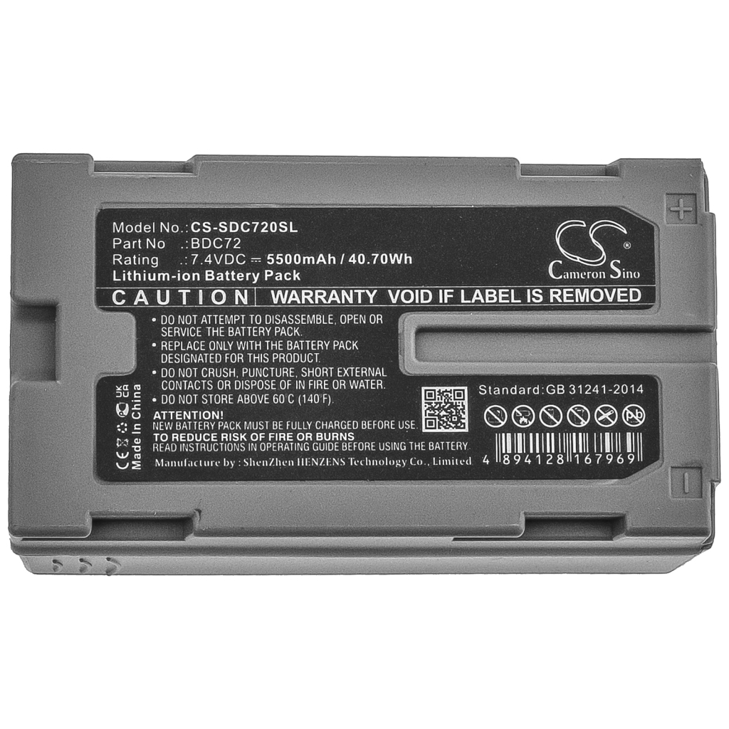 Power Tools Battery Topcon CS-SDC720SL