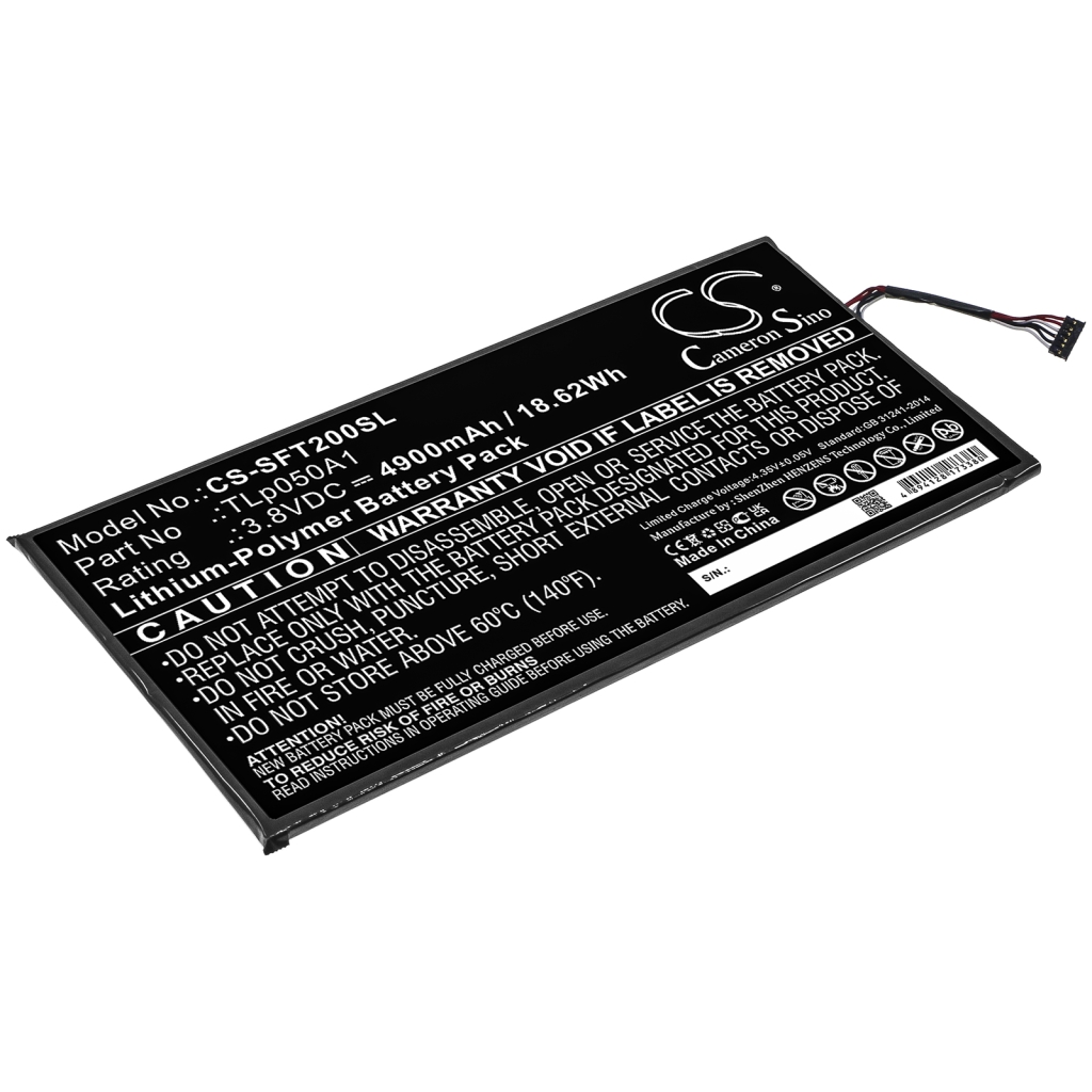 Tablet Battery Safran Morpho Tablet 2 (CS-SFT200SL)