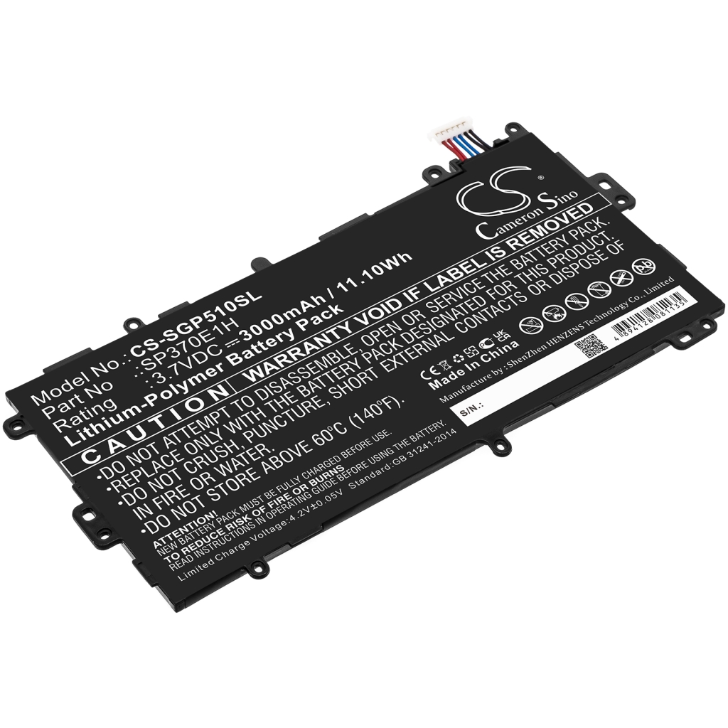 Tablet Battery Samsung CS-SGP510SL