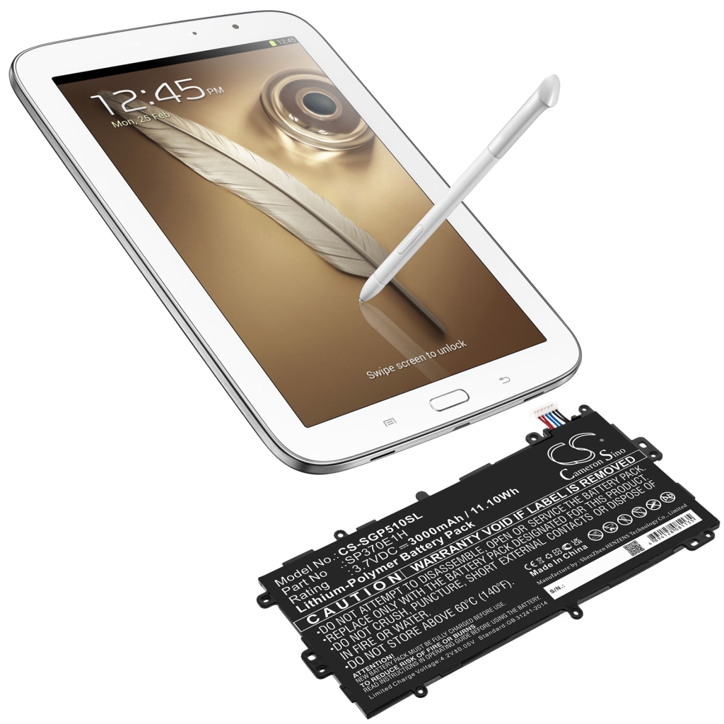 Tablet Battery Samsung Galaxy Note 8.0 (CS-SGP510SL)