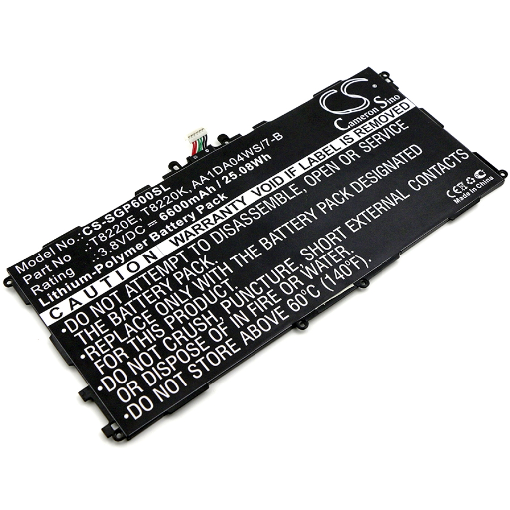 Tablet Battery Samsung CS-SGP600SL