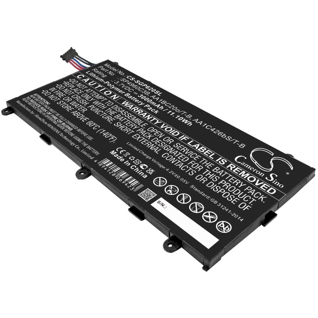 Akkumulátorok tablettákhoz Samsung CS-SGP620SL