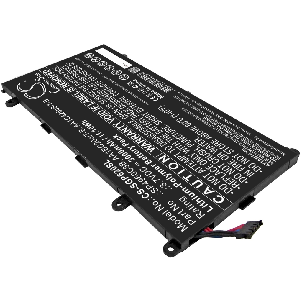 Tablet Battery Samsung GT-P6200 (CS-SGP620SL)