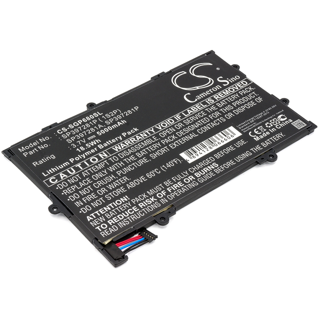 Tablet Battery Verizon CS-SGP680SL