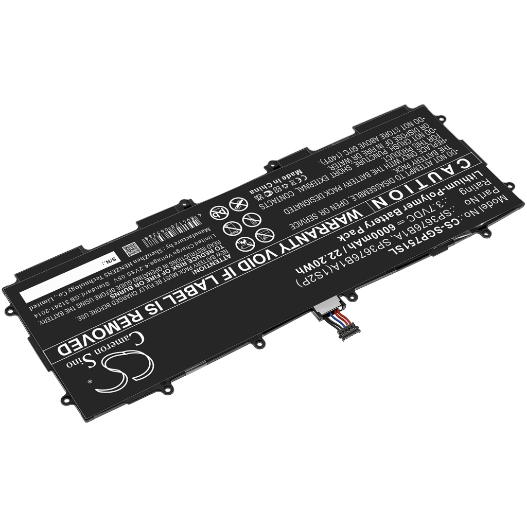 Akkumulátorok tablettákhoz Samsung CS-SGP751SL