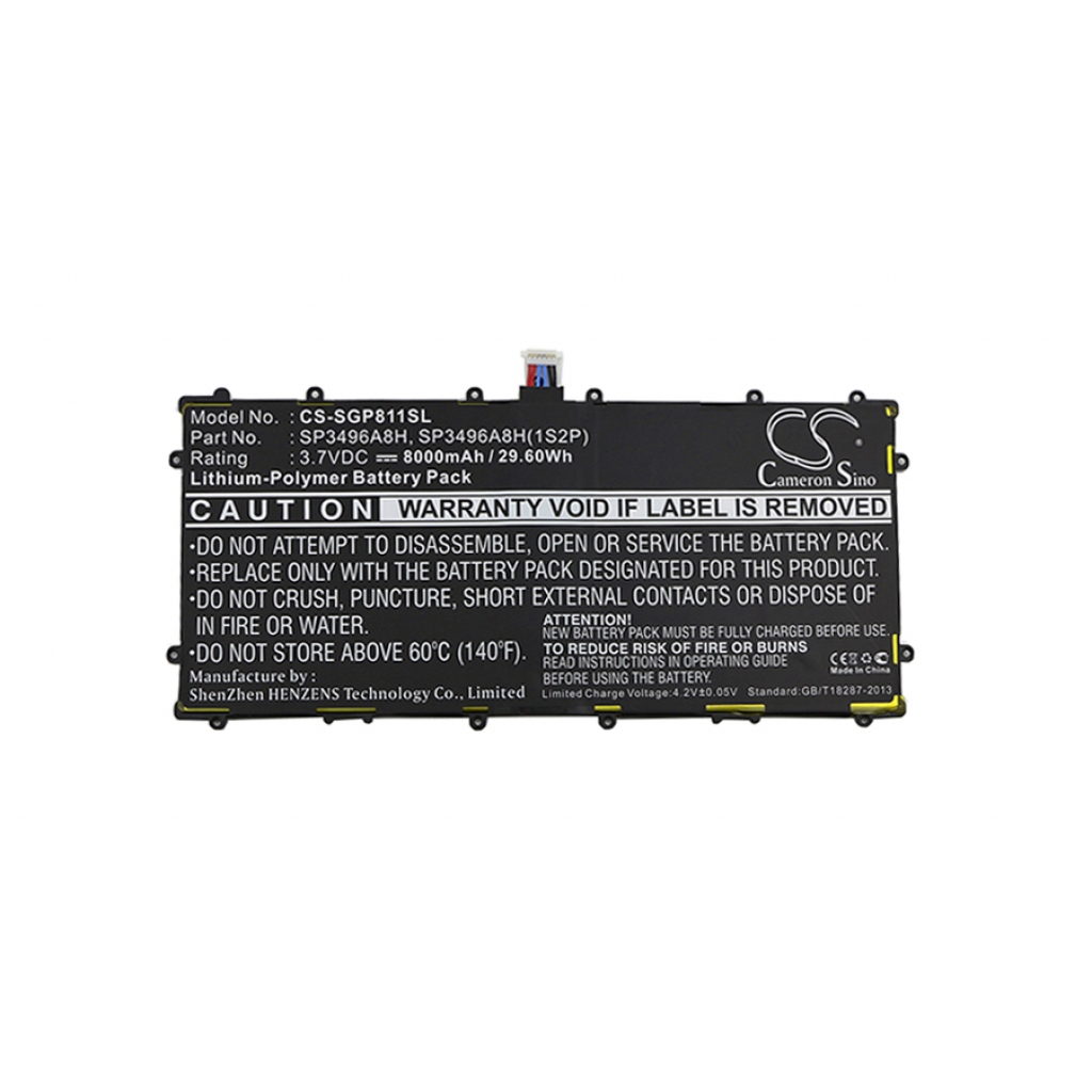 Battery Replaces SP3496A8H