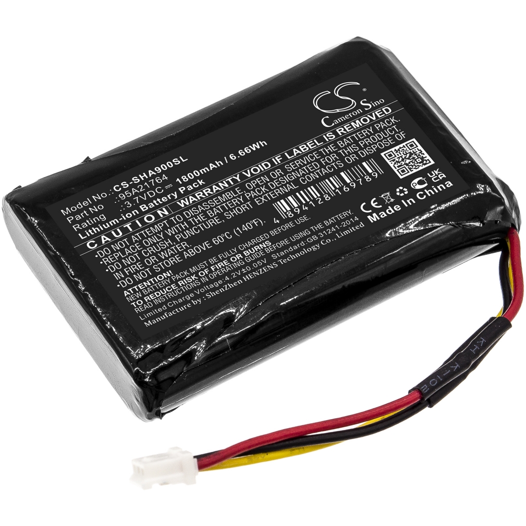 Amplifier Battery Shure CS-SHA900SL