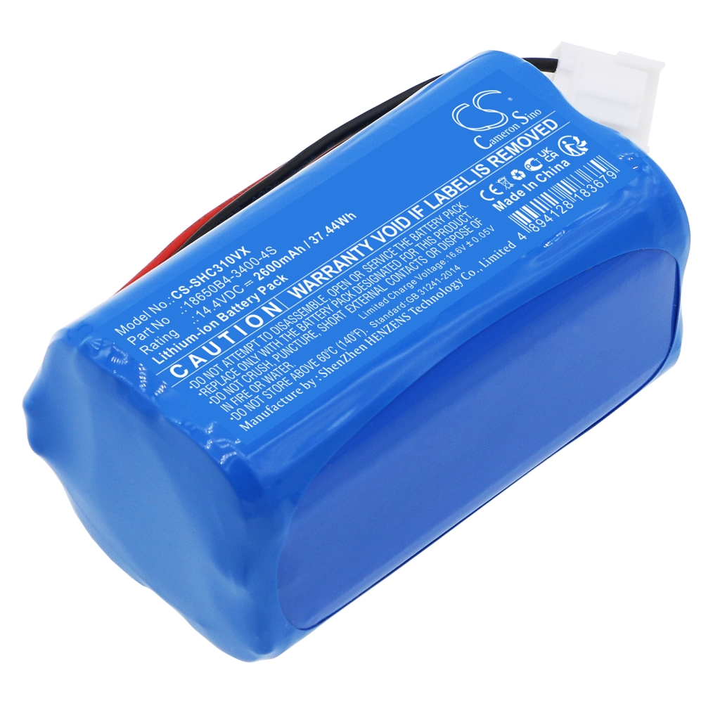 Battery Replaces 18650B4-3400-4S