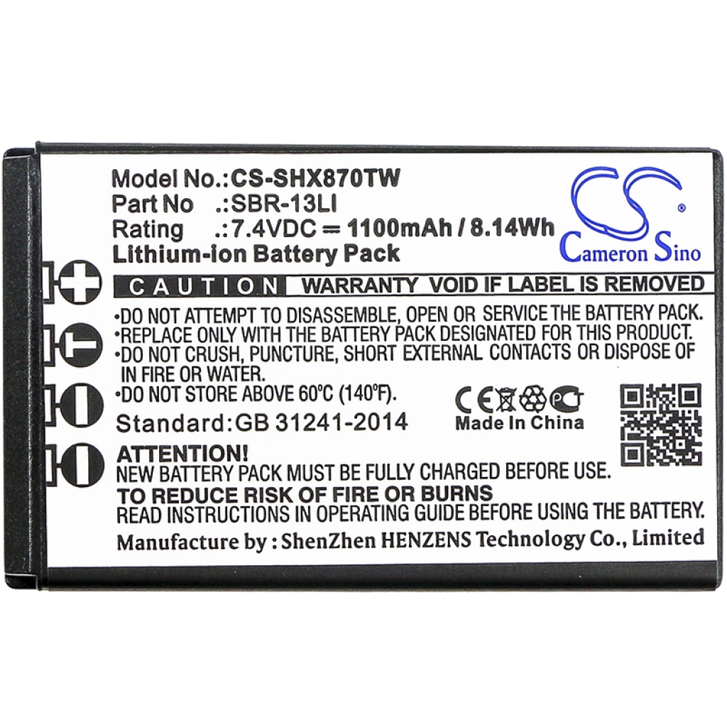 Two-Way Radio Battery Standard Horizon CS-SHX870TW