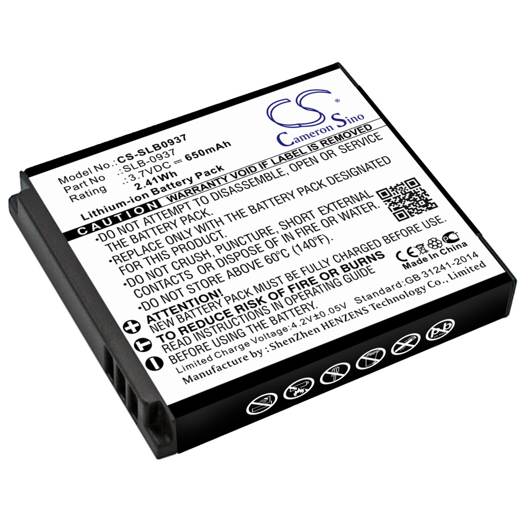 Camera Battery Samsung CS-SLB0937