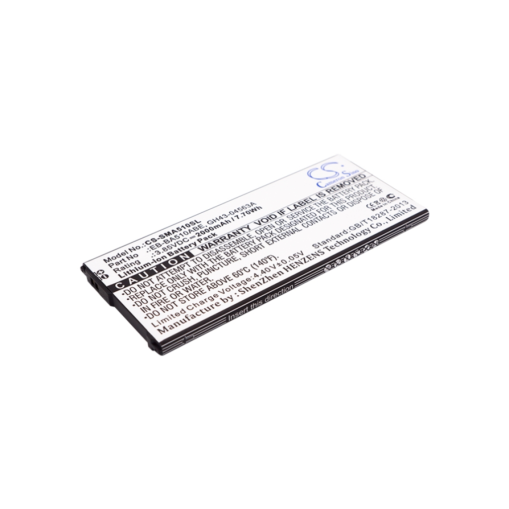 Mobile Phone Battery Samsung CS-SMA510SL