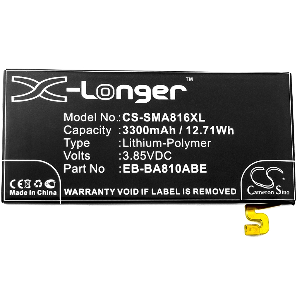 Mobile Phone Battery Samsung CS-SMA816XL