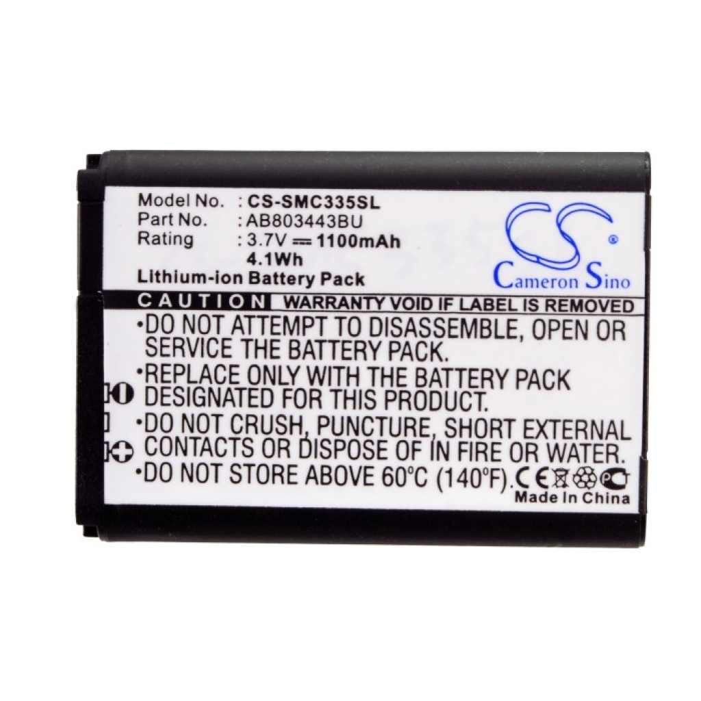 Mobile Phone Battery Samsung CS-SMC335SL