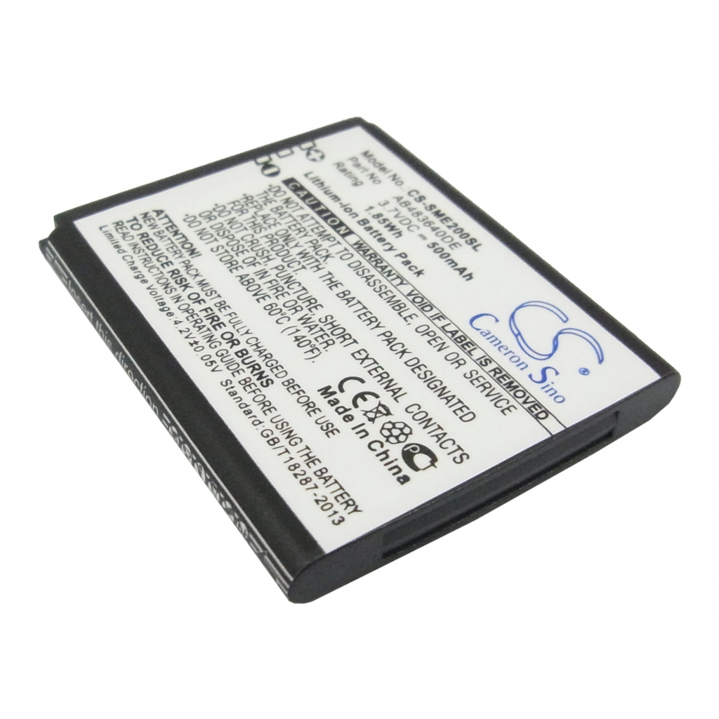 Mobile Phone Battery Samsung CS-SME200SL