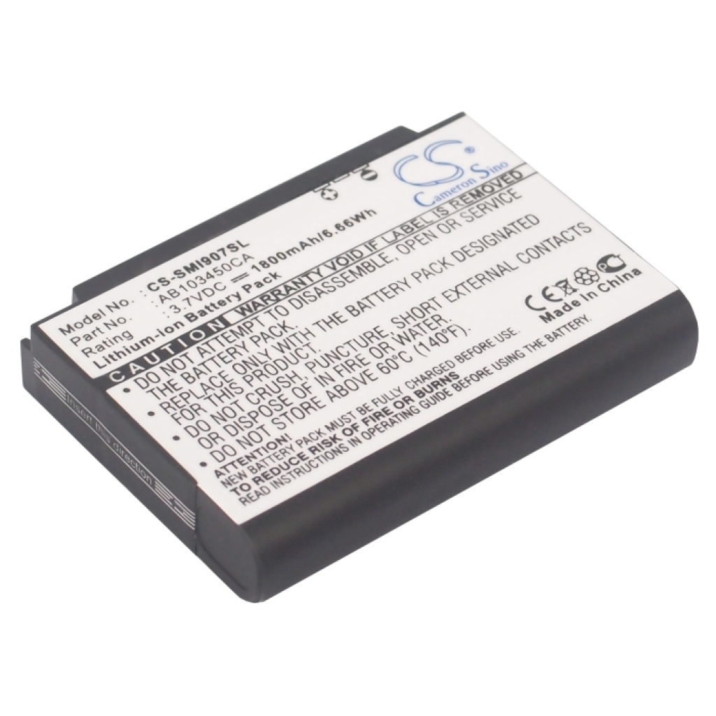 Mobile Phone Battery Samsung CS-SMI907SL