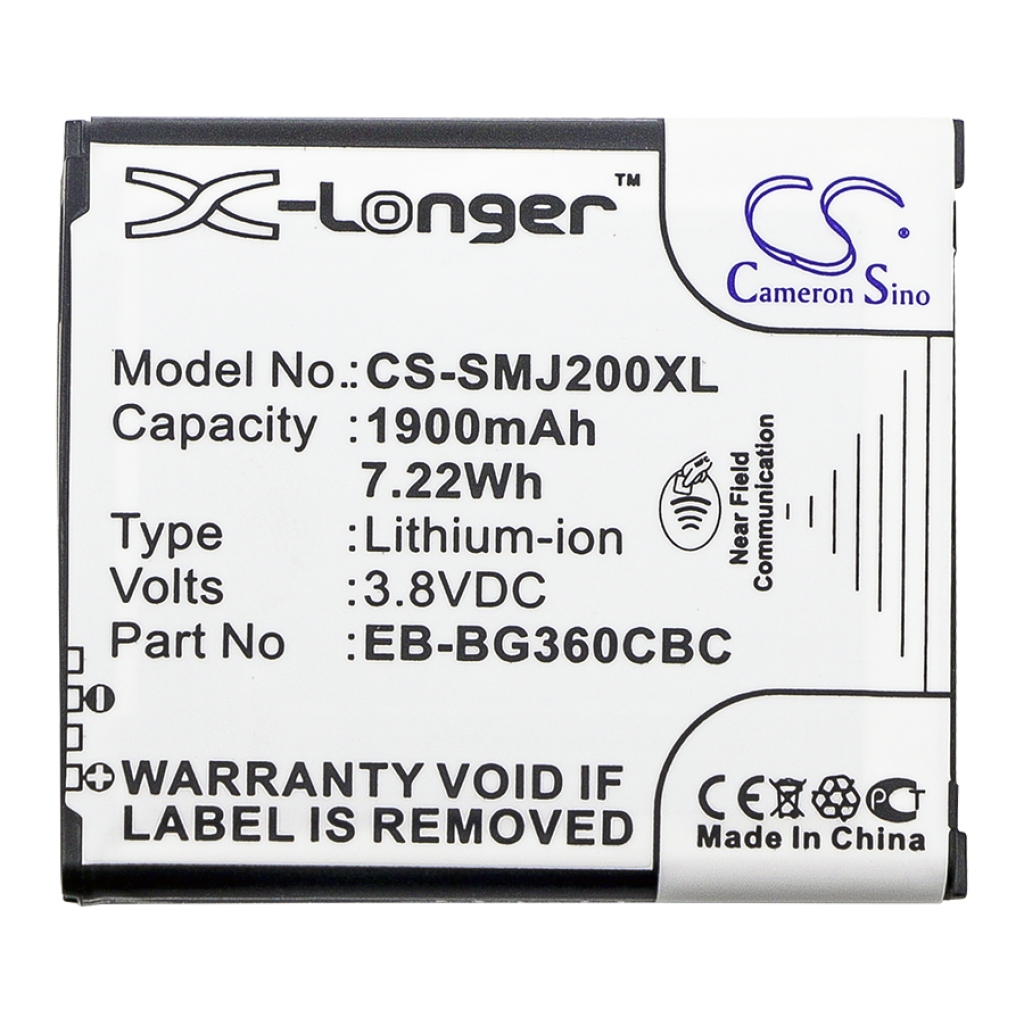 Mobile Phone Battery Samsung CS-SMJ200XL