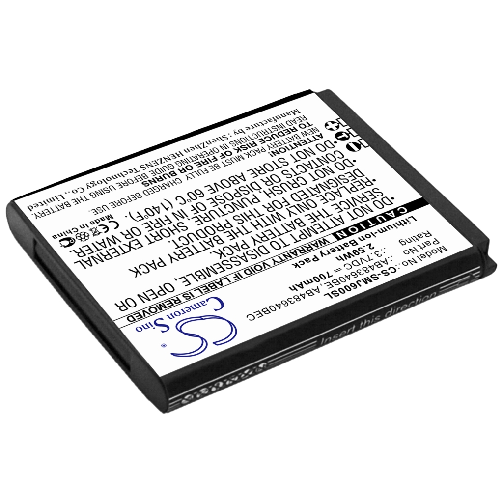 Mobile Phone Battery Samsung CS-SMJ600SL