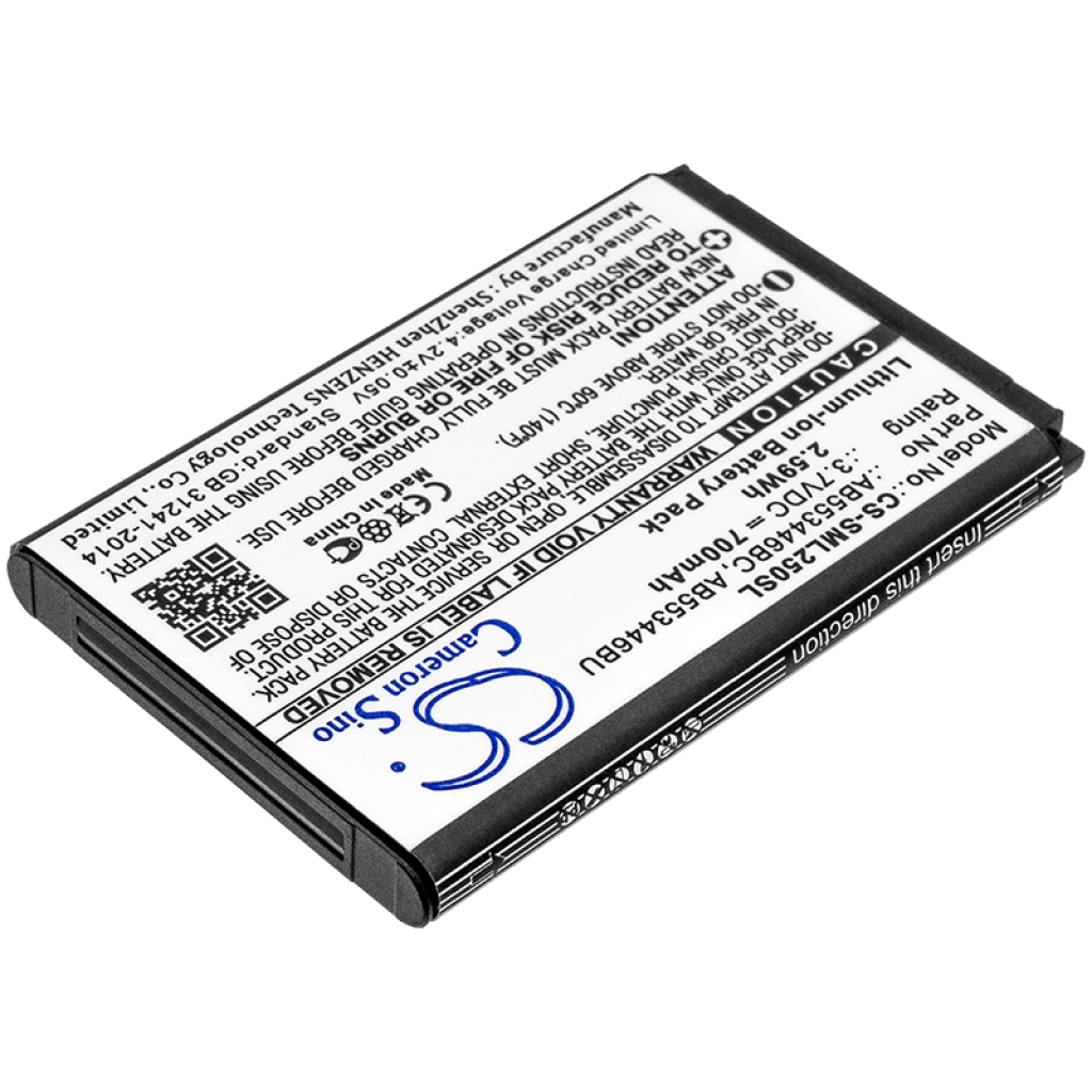 Battery Replaces AB553446BC