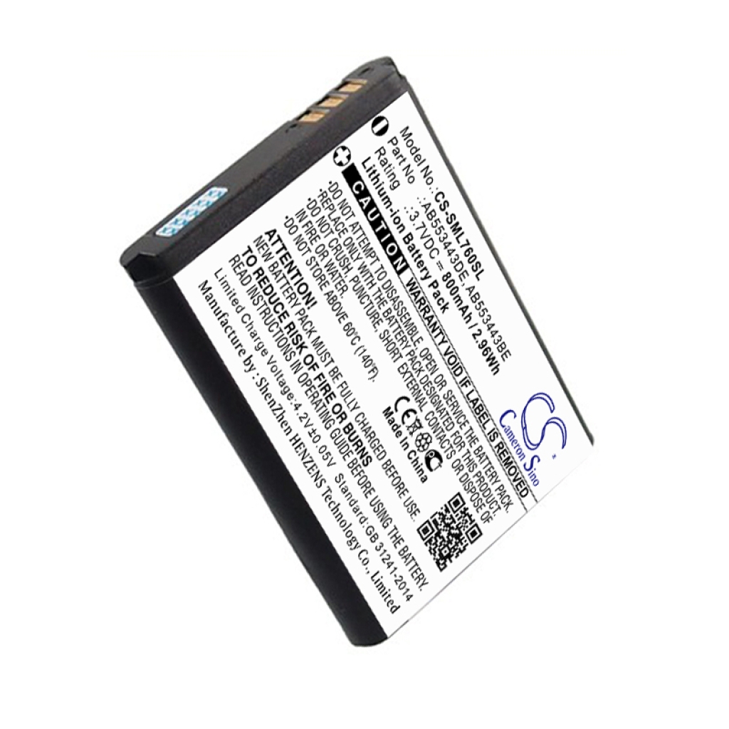 Mobile Phone Battery Samsung CS-SML760SL